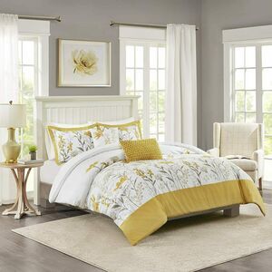 Harbor House Meadow 5-Piece Down Alternative Comforter Set King California NEW